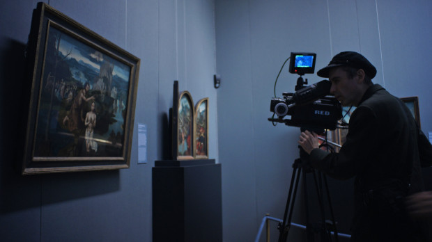 Jem Cohen shooting Museum Hours