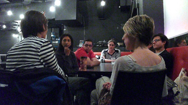 A breakout session at the IFP Narrative Lab.