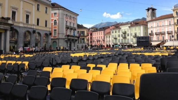The Piazza at Locarno
