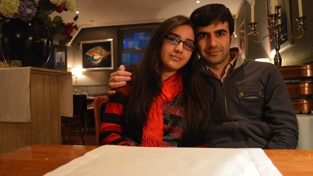 Marina Zaffari and A.J. Ahwar