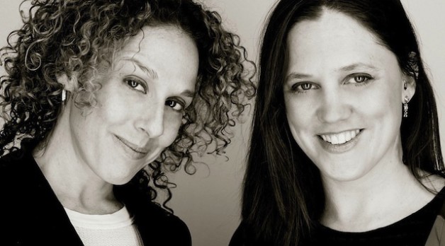 Heidi Ewing (r) of The Arrivals, with Rachel Grady