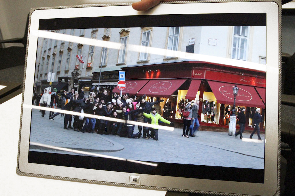 Vienna street scene. Trust me, if photo were large enough, you could read prices in Euros in the show windows. 4:2:0, 8-bit 4K at 30p shot with 25mm prime at f/8, recorded internally to SDXC card at 100 Mbps.
