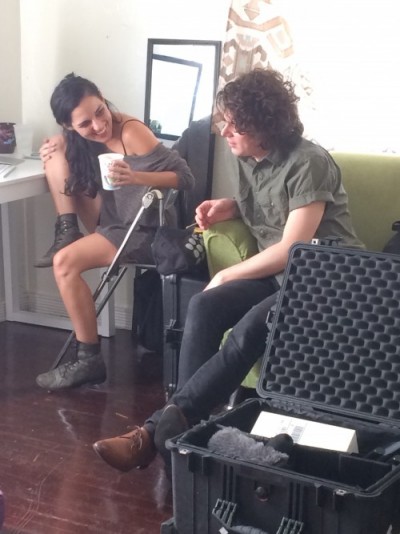 Monica Pena and DP Jorge Rubiera